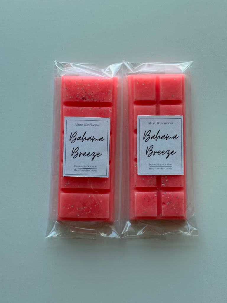 Bahama Breeze Snap Bar Wax Melt - Allure Wax Works