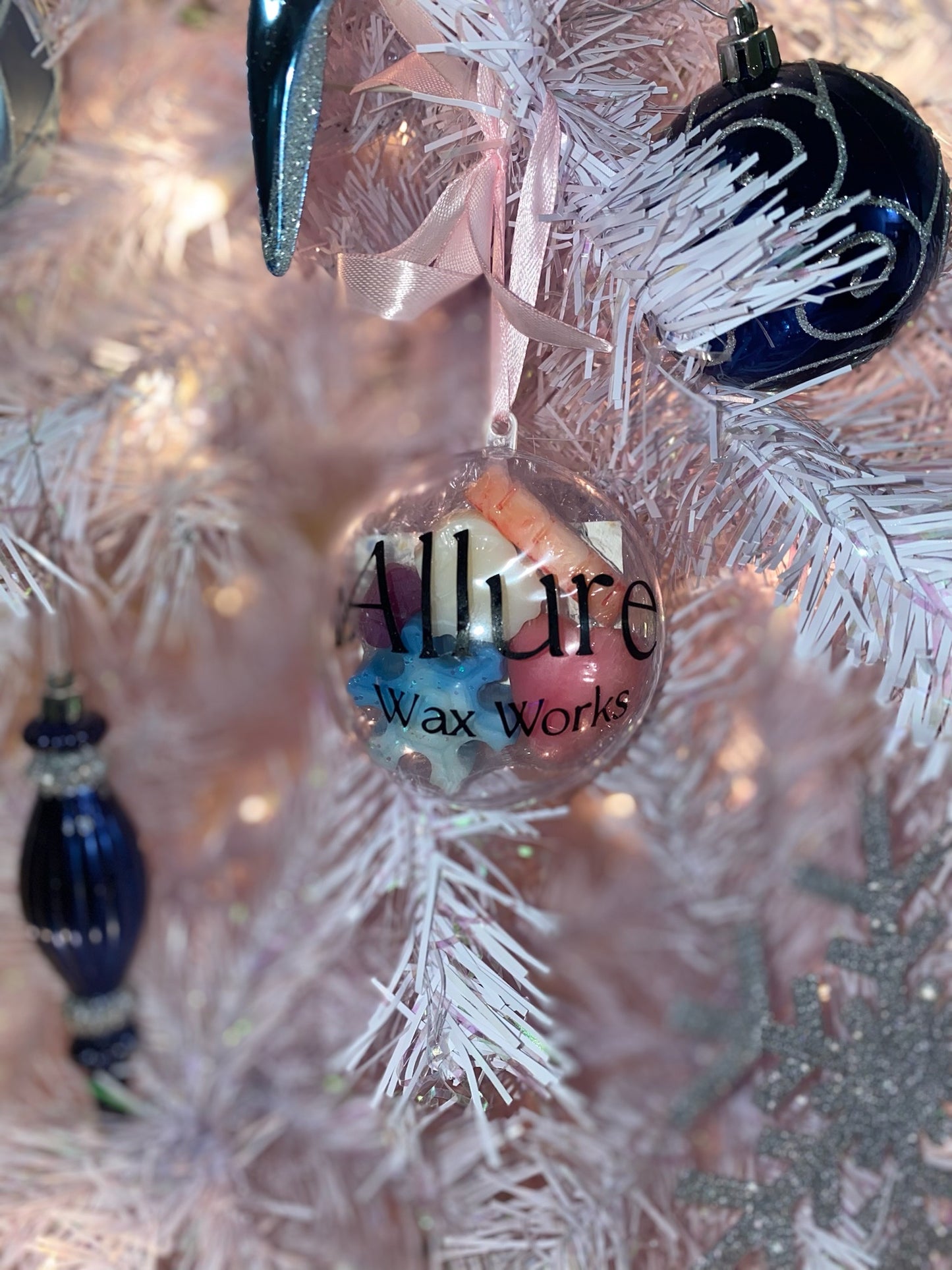 Christmas Wax Melts Ornament Bauble  - Limited Edition - Allure Wax Works
