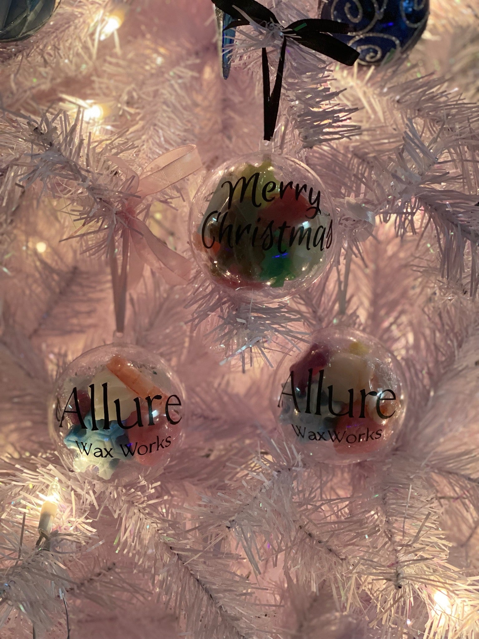 Christmas Wax Melts Ornament Bauble  - Limited Edition - Allure Wax Works