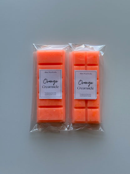 Orange Creamsicle Snap Bar Wax Melt - Allure Wax Works