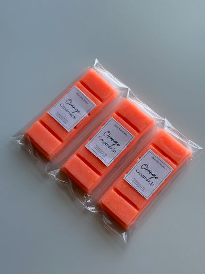 Orange Creamsicle Snap Bar Wax Melt - Allure Wax Works