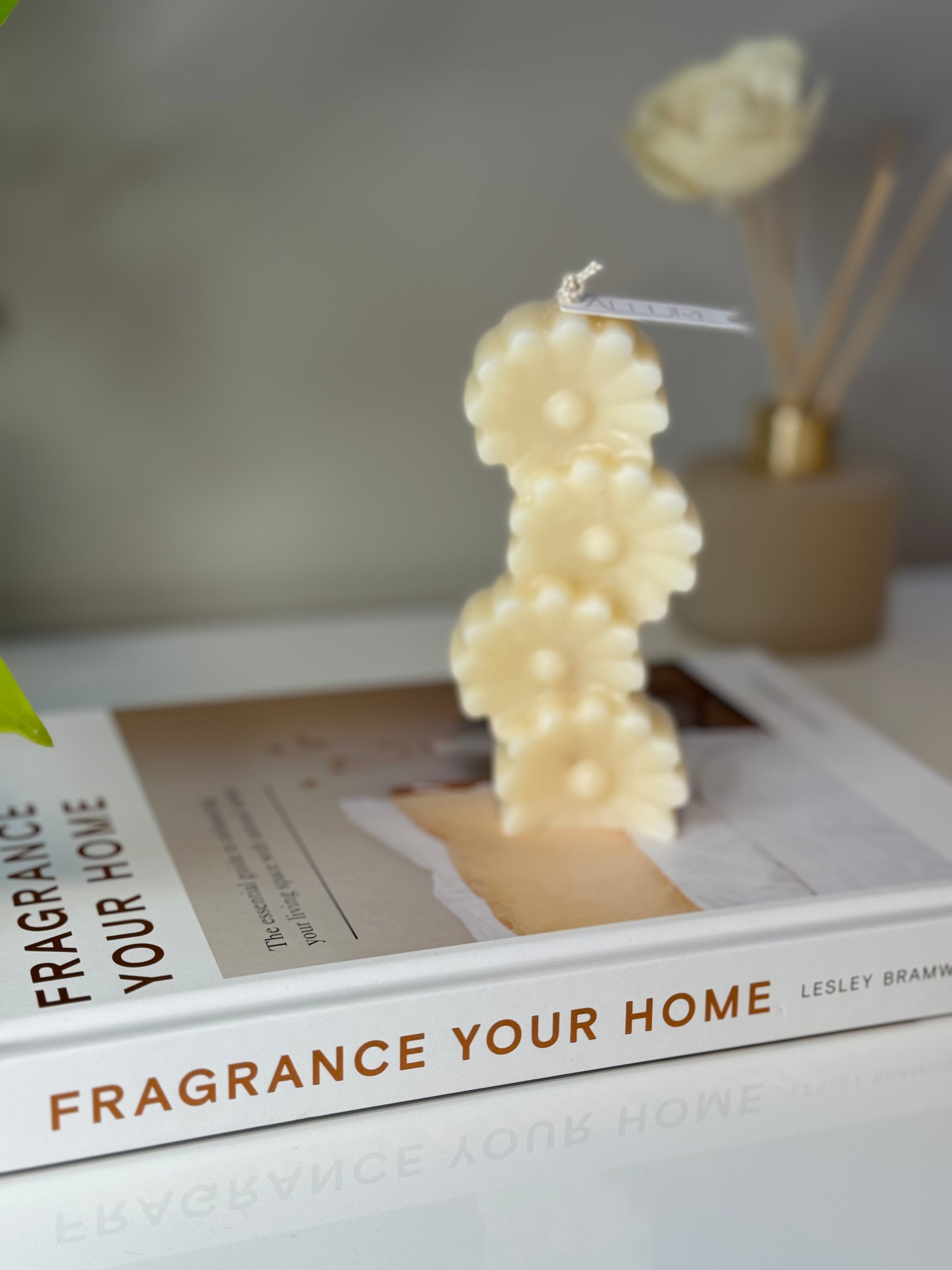 Floral Stack Candle - Allure Wax Works