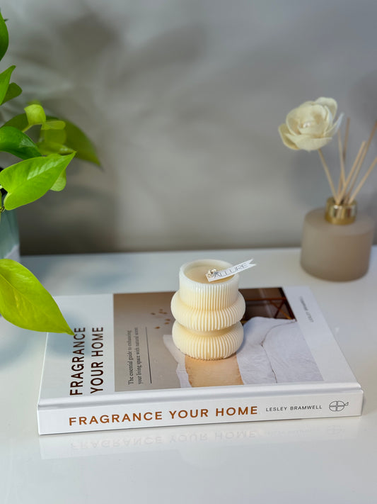 Geometric Pillar Candle - Allure Wax Works