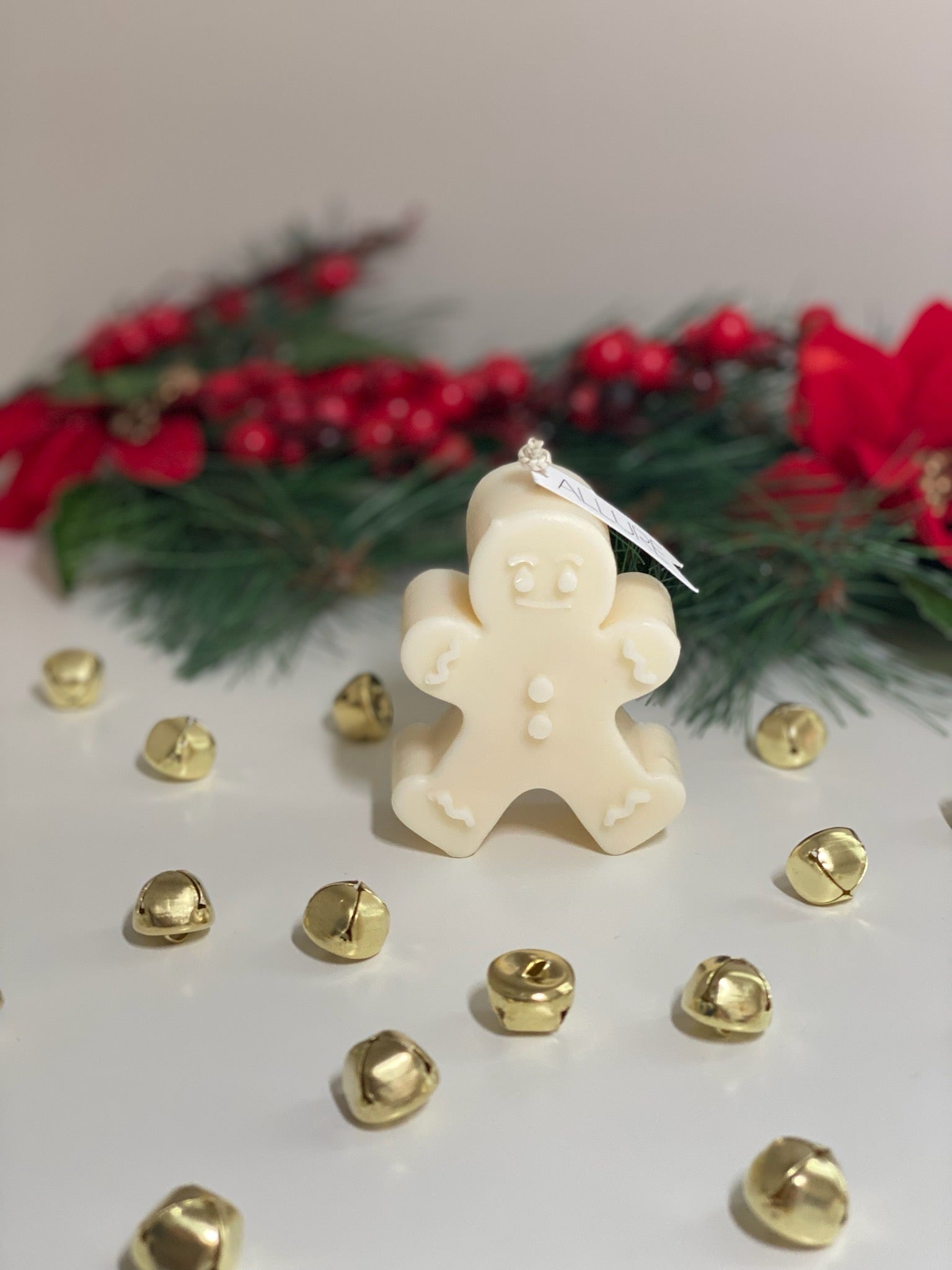 Gingerbread Man Candle - Limited Edition - Allure Wax Works