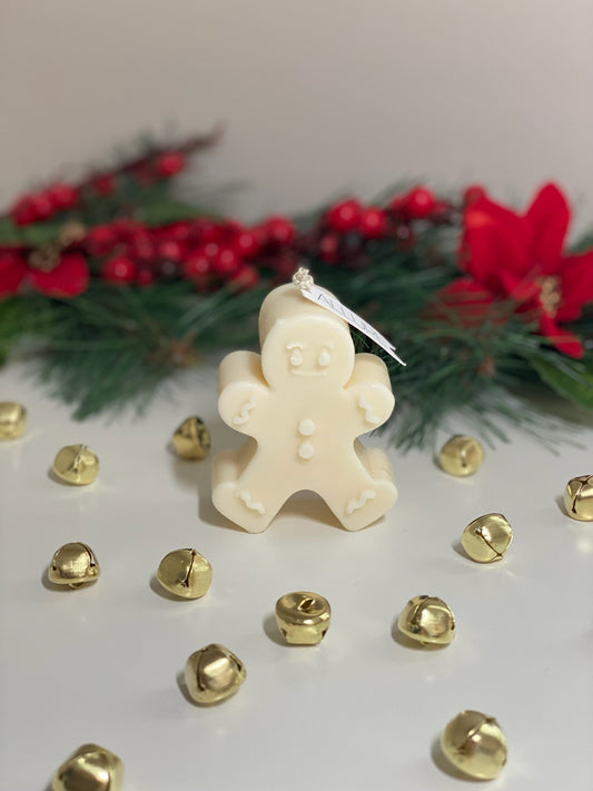 Gingerbread Man Candle - Limited Edition - Allure Wax Works