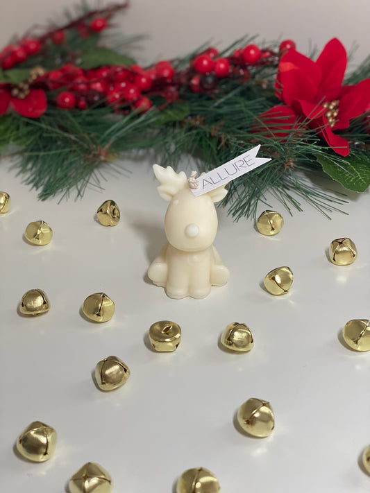 Mini Reindeer Candle - Limited Edition - Allure Wax Works
