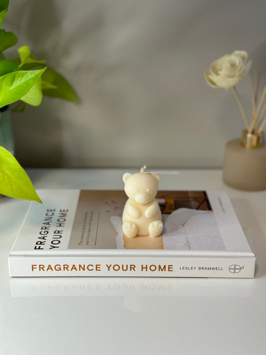 Mini Teddy Bear Candle - Allure Wax Works
