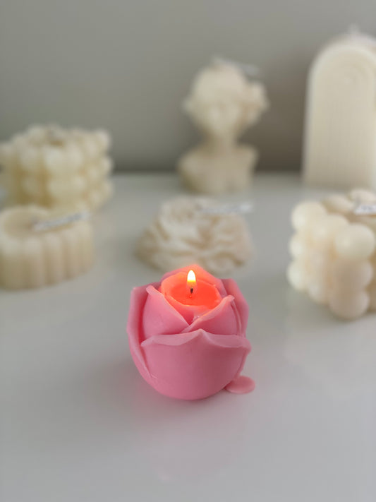 Rosette Candle - Allure Wax Works