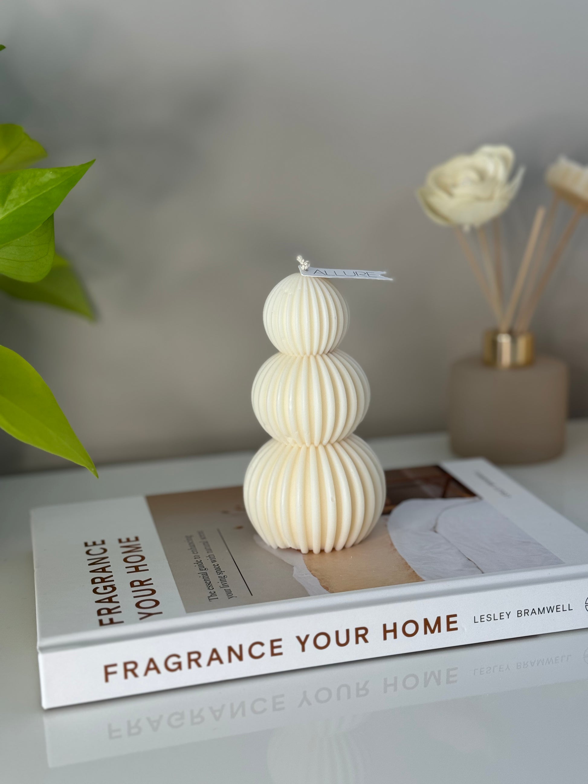 Round Pillar Candle - Allure Wax Works