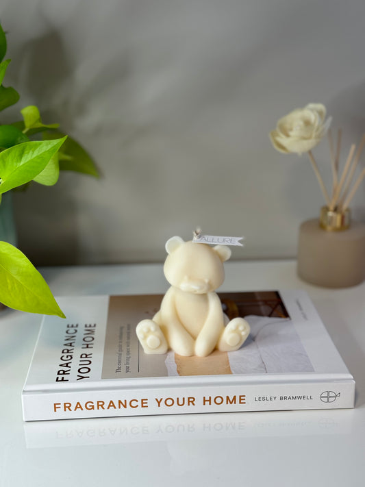 Sitting Teddy Candle - Allure Wax Works