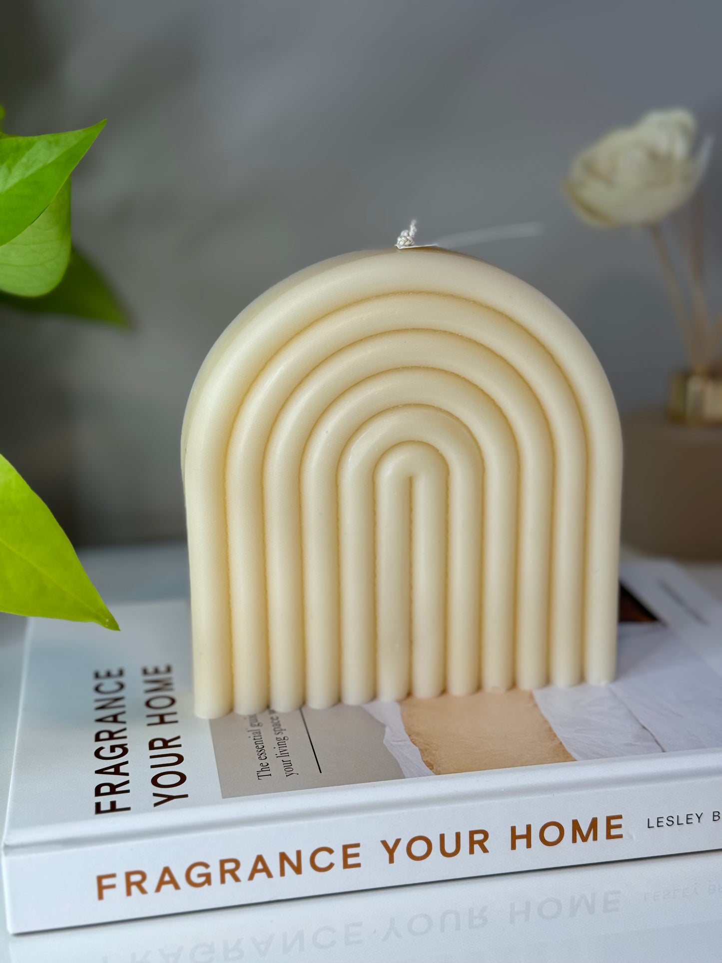 XL Rainbow Arch Candle - Allure Wax Works