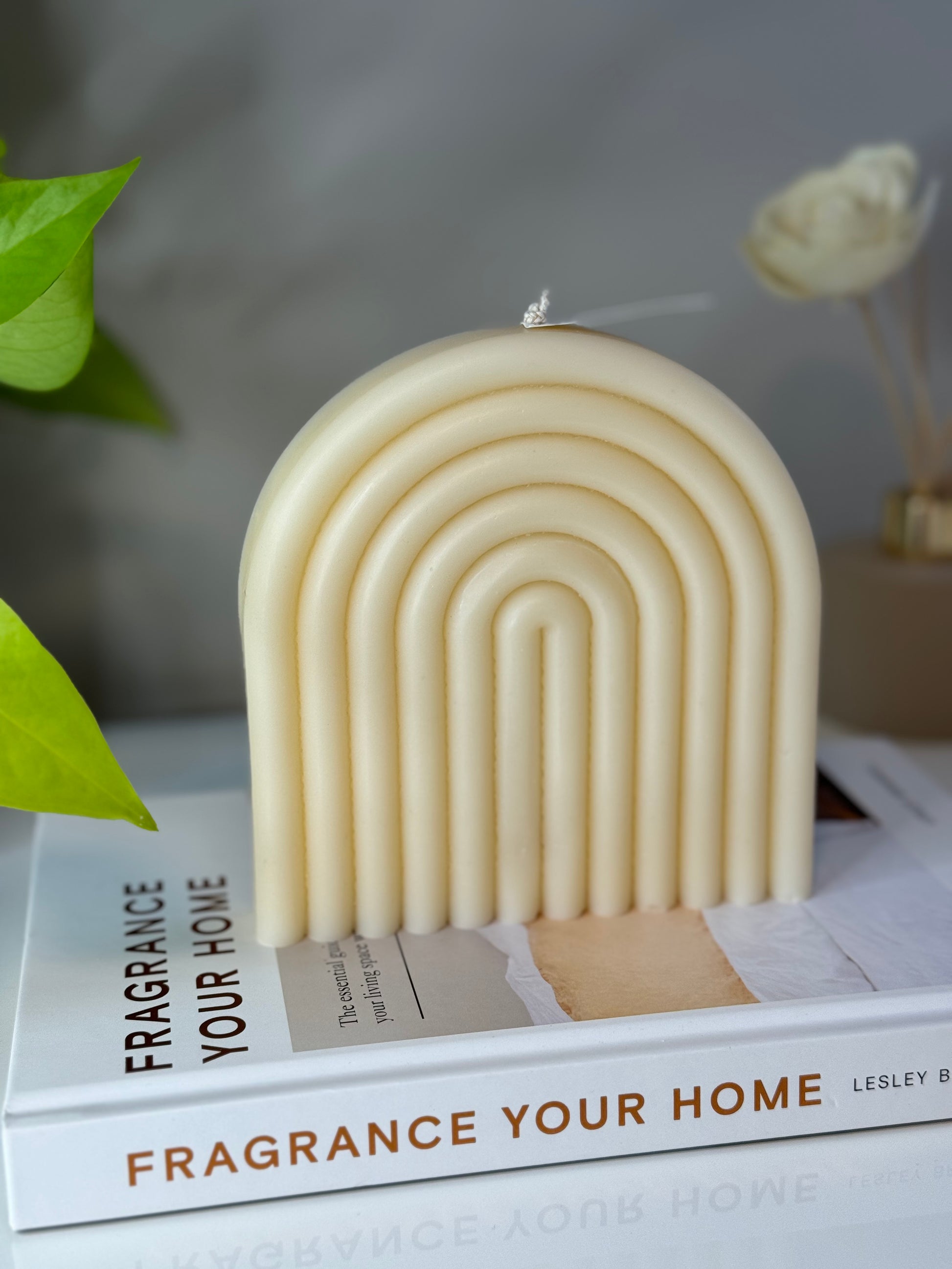 XL Rainbow Arch Candle - Allure Wax Works