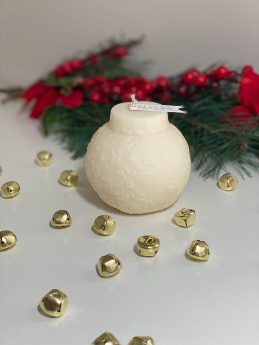 Christmas Ornament Bauble Candle - Limited Edition - Allure Wax Works