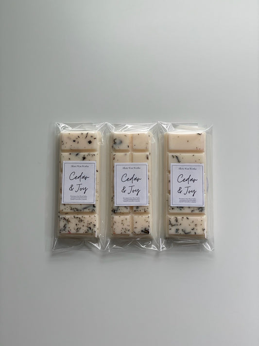 Cedar & Joy Botanical Snap Bar Wax Melts - Allure Wax Works