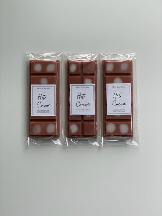 Hot Cocoa Snap Bar Wax Melts - Limited Edition - Allure Wax Works