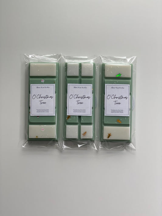 O'Christmas Tree Snap Bar Wax Melts - Limited Edition - Allure Wax Works