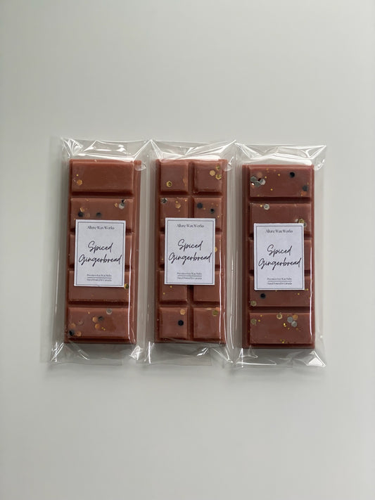 Spiced Gingerbread Snap Bar Wax Melts - Limited Edition - Allure Wax Works