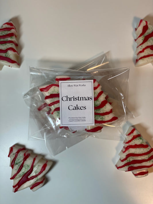 Christmas Snack Cake Wax Melts - Limited Edition - Allure Wax Works