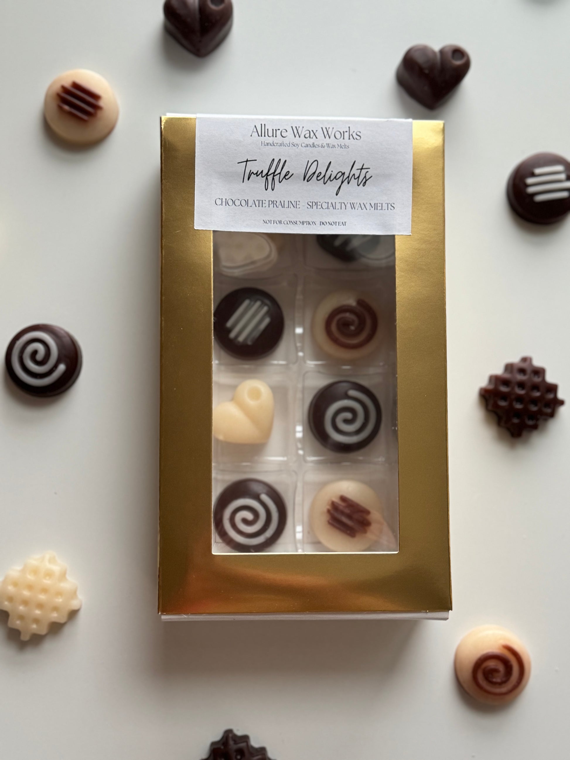 Luxury Chocolate Truffle Specialty Wax Melts - Allure Wax Works