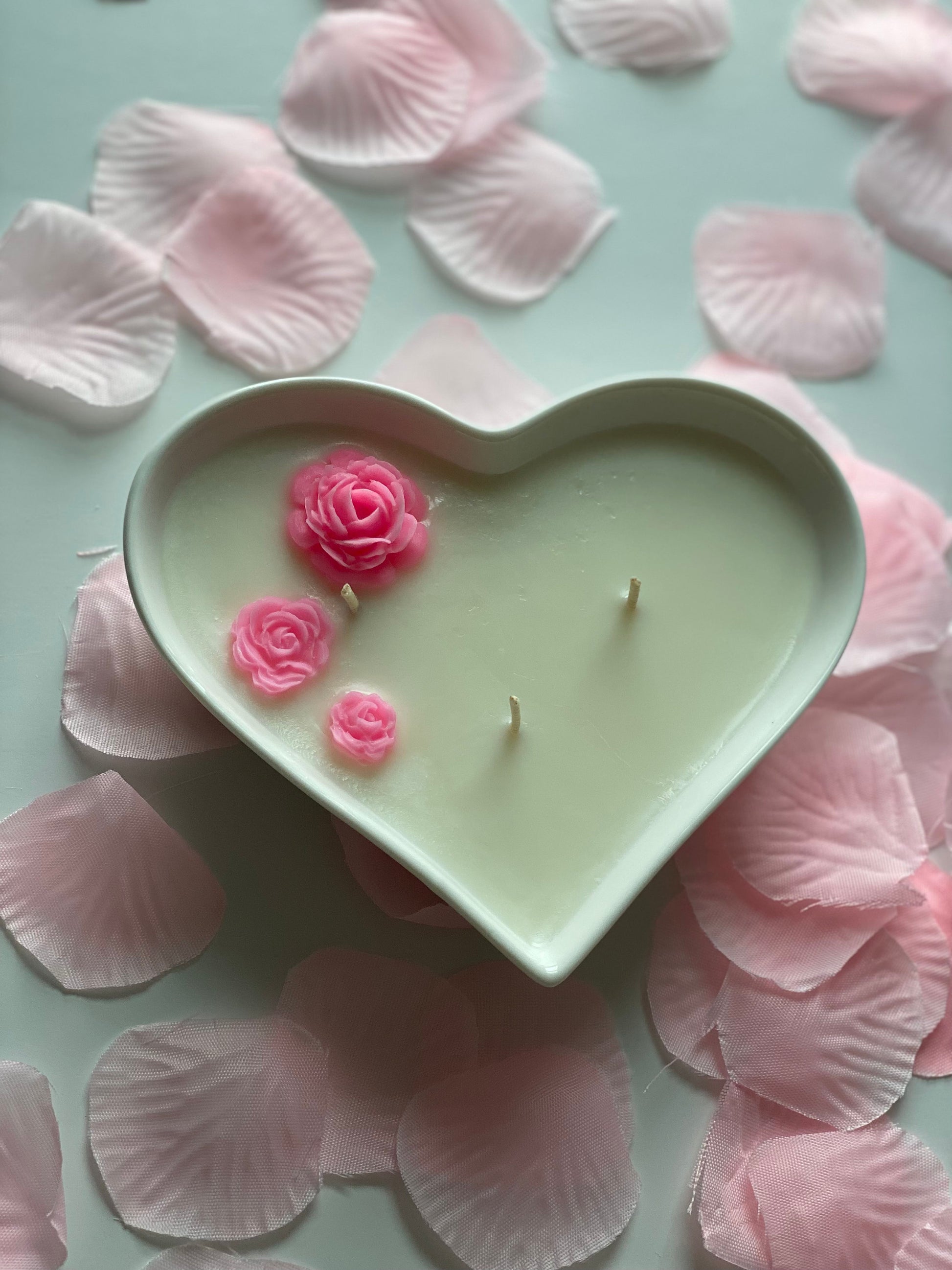 Romantic Rose Candle