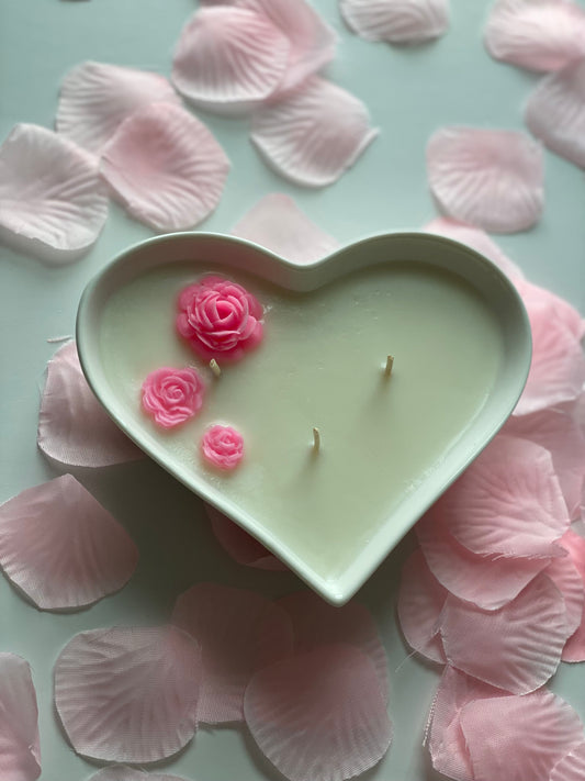 Romantic Rose Candle