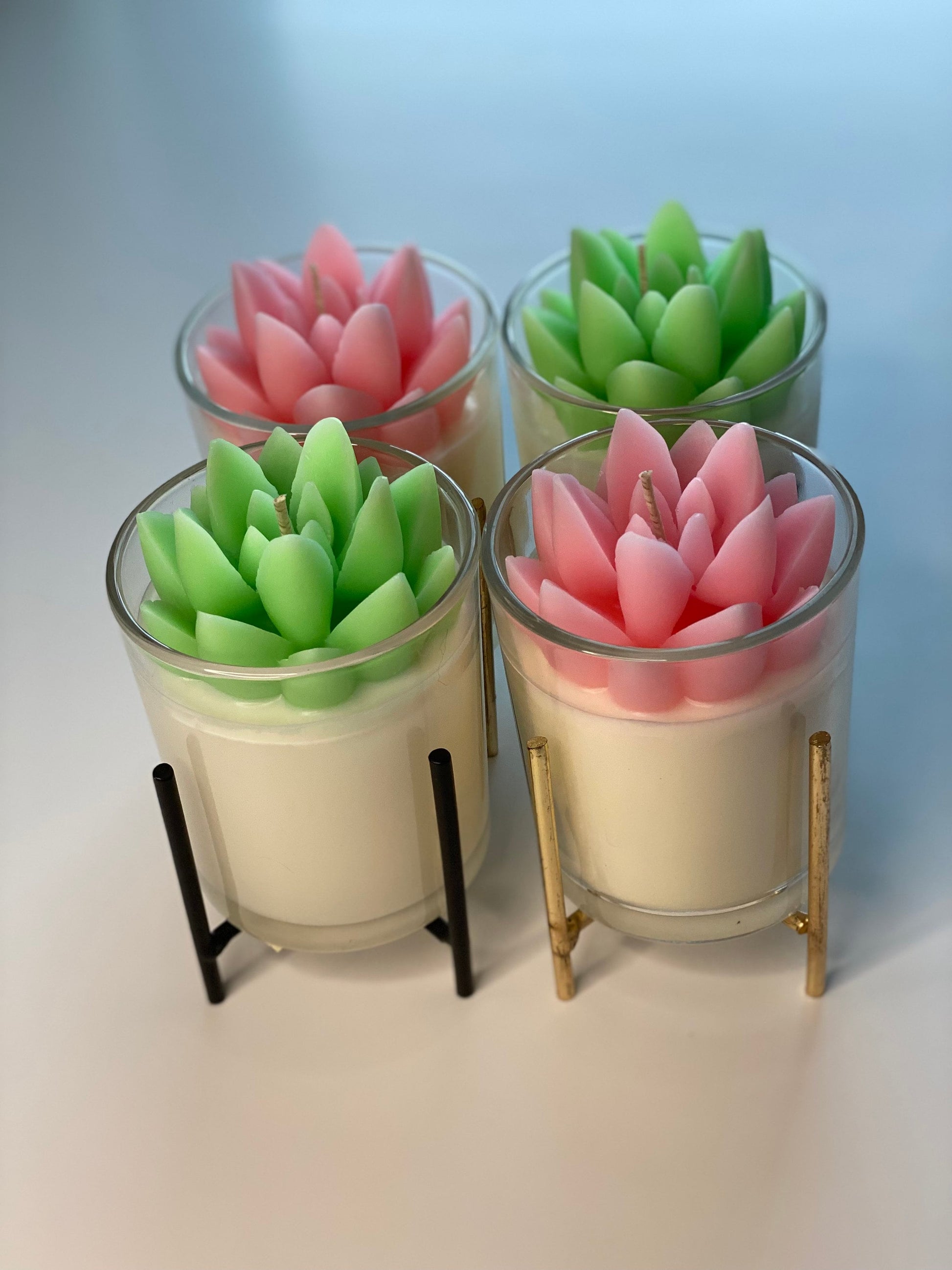 Succulent Bloom Candle