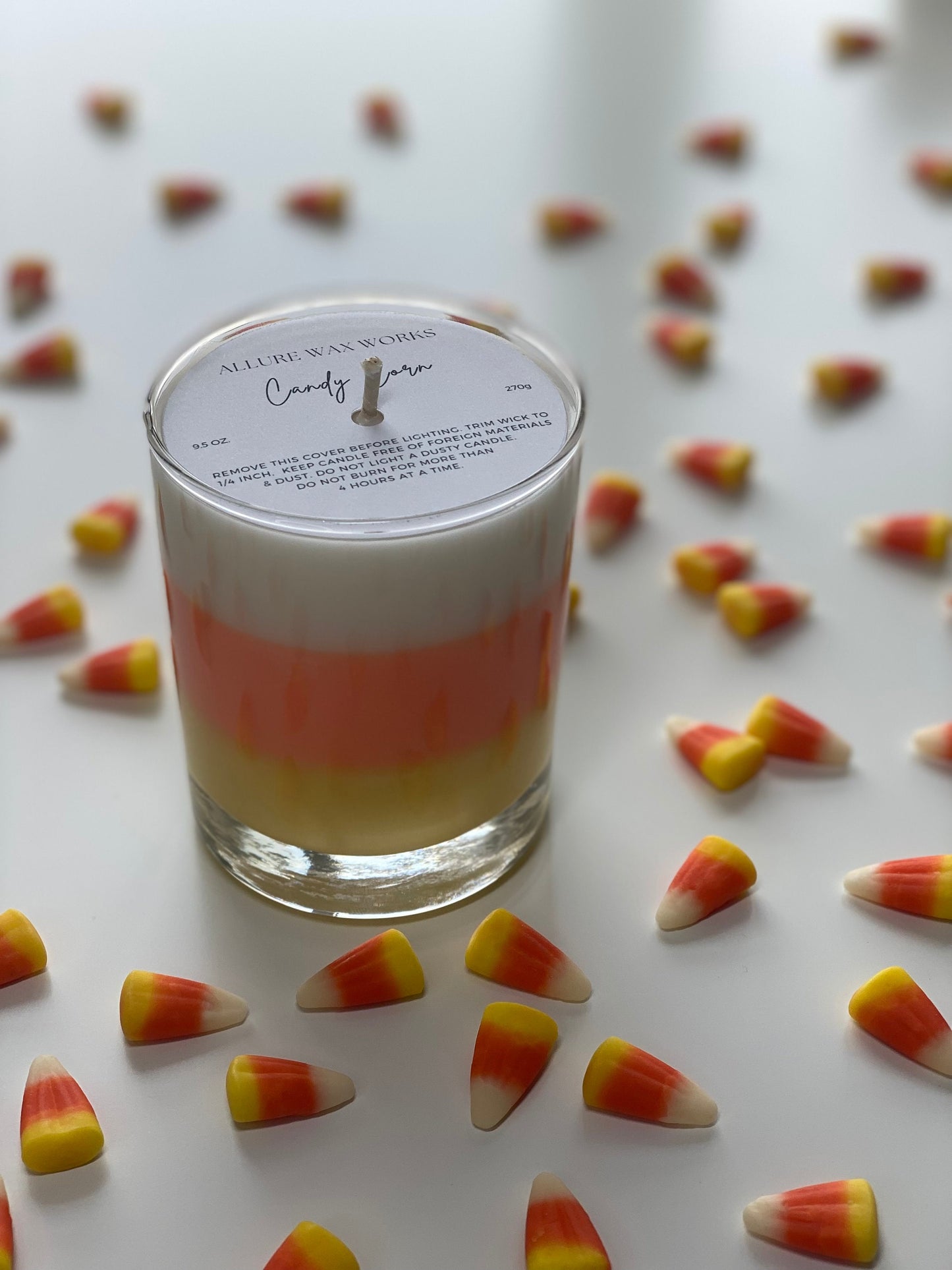 Candy Corn Container Candle - Limited Edition