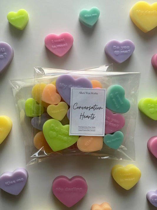 Conversation Hearts Wax Melts