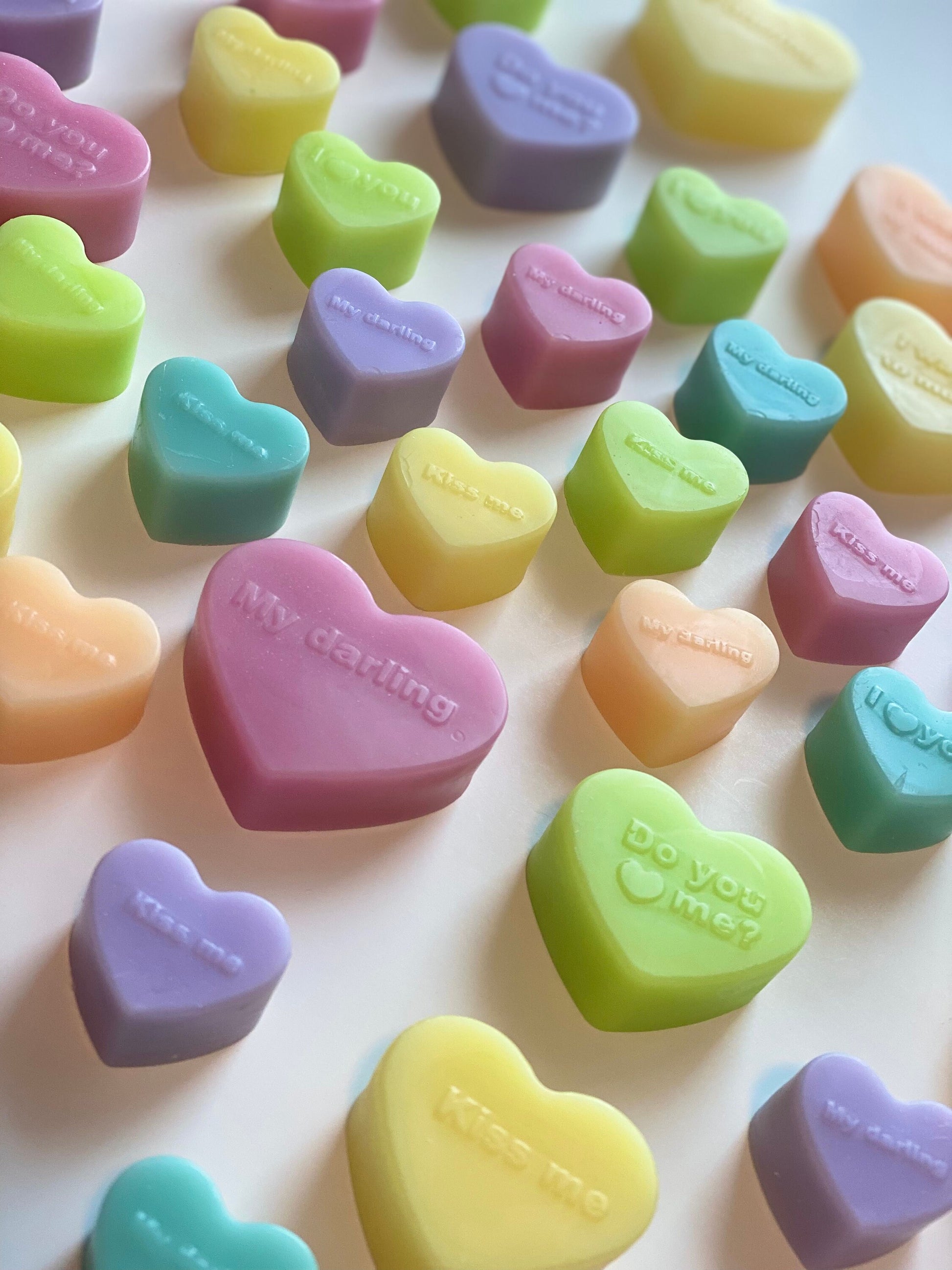 Conversation Hearts Wax Melts