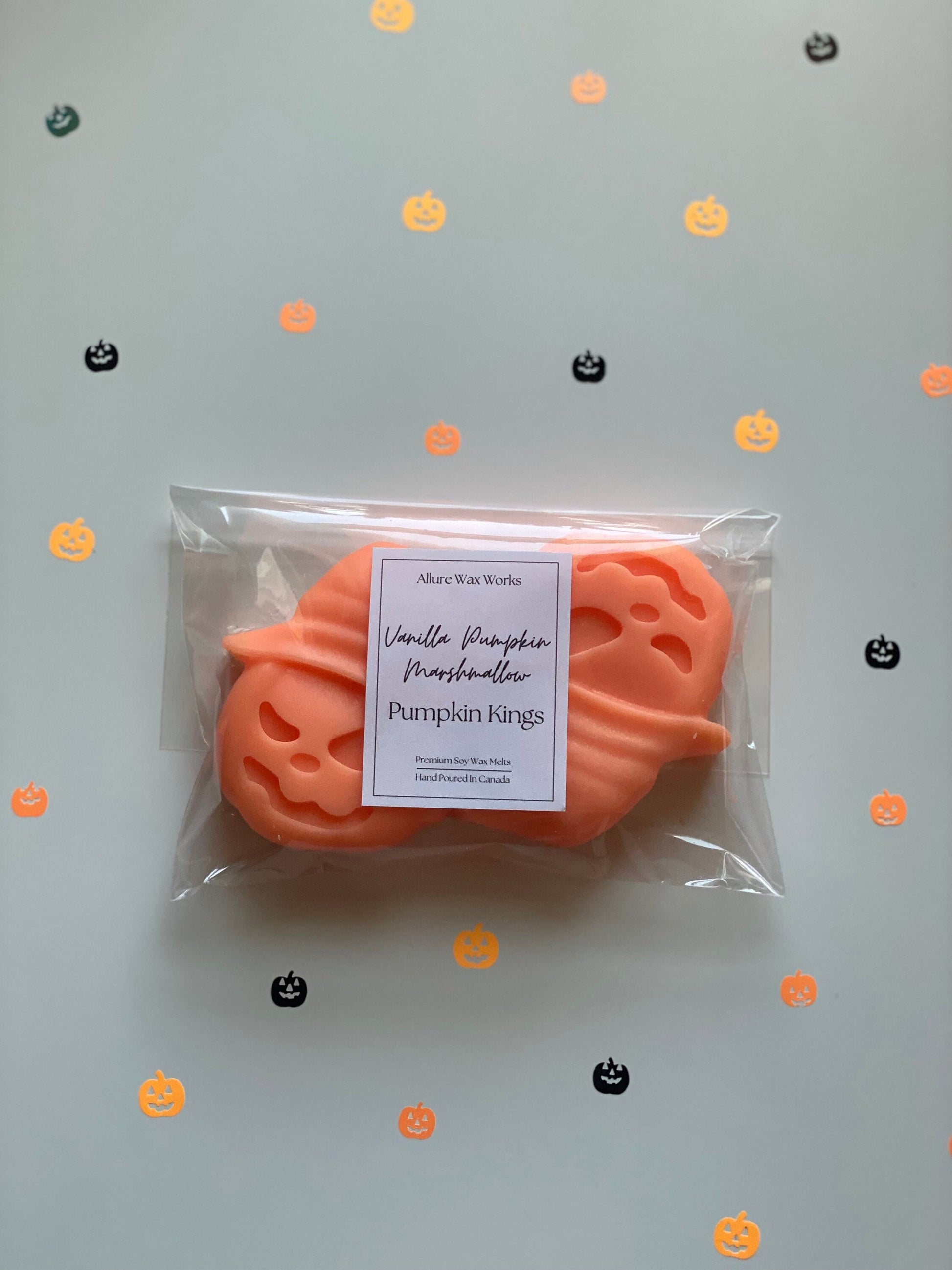 Large Vanilla Pumpkin Marshmallow Pumpkin King Wax Melts - Limited Edition