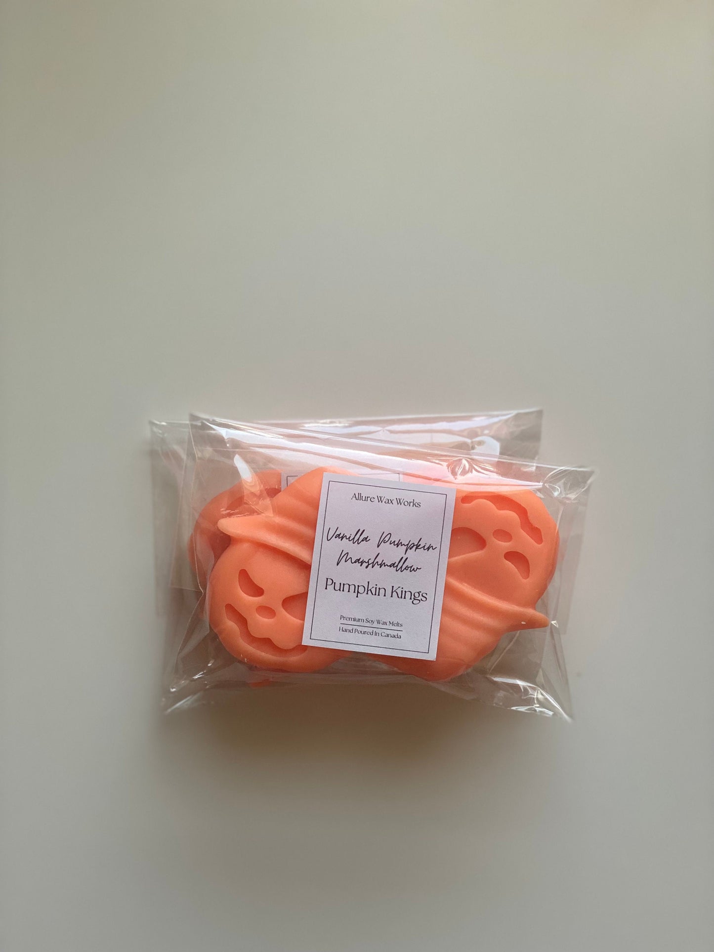 Large Vanilla Pumpkin Marshmallow Pumpkin King Wax Melts - Limited Edition