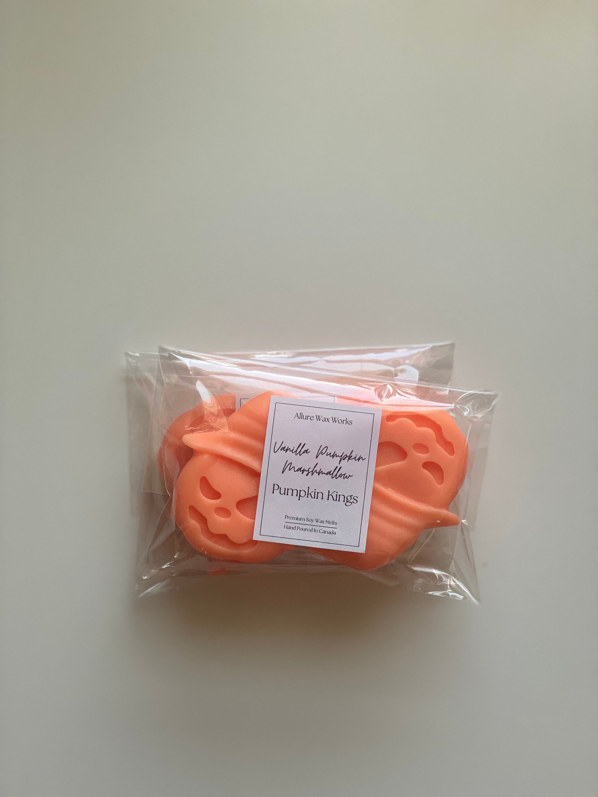 Large Vanilla Pumpkin Marshmallow Pumpkin King Wax Melts - Limited Edition