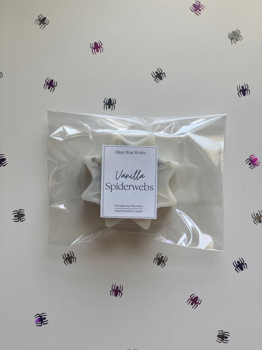 Large Vanilla Spiderweb Wax Melts