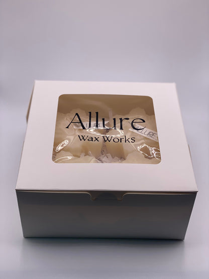 Winter Snowflake Candles