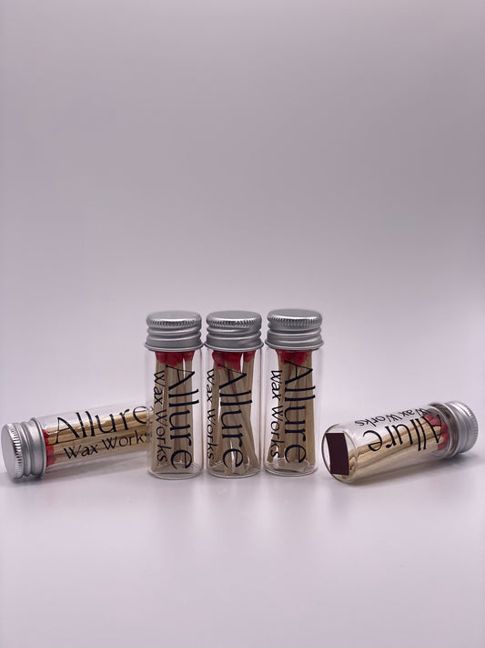 Mini Apothecary Matchstick Bottles