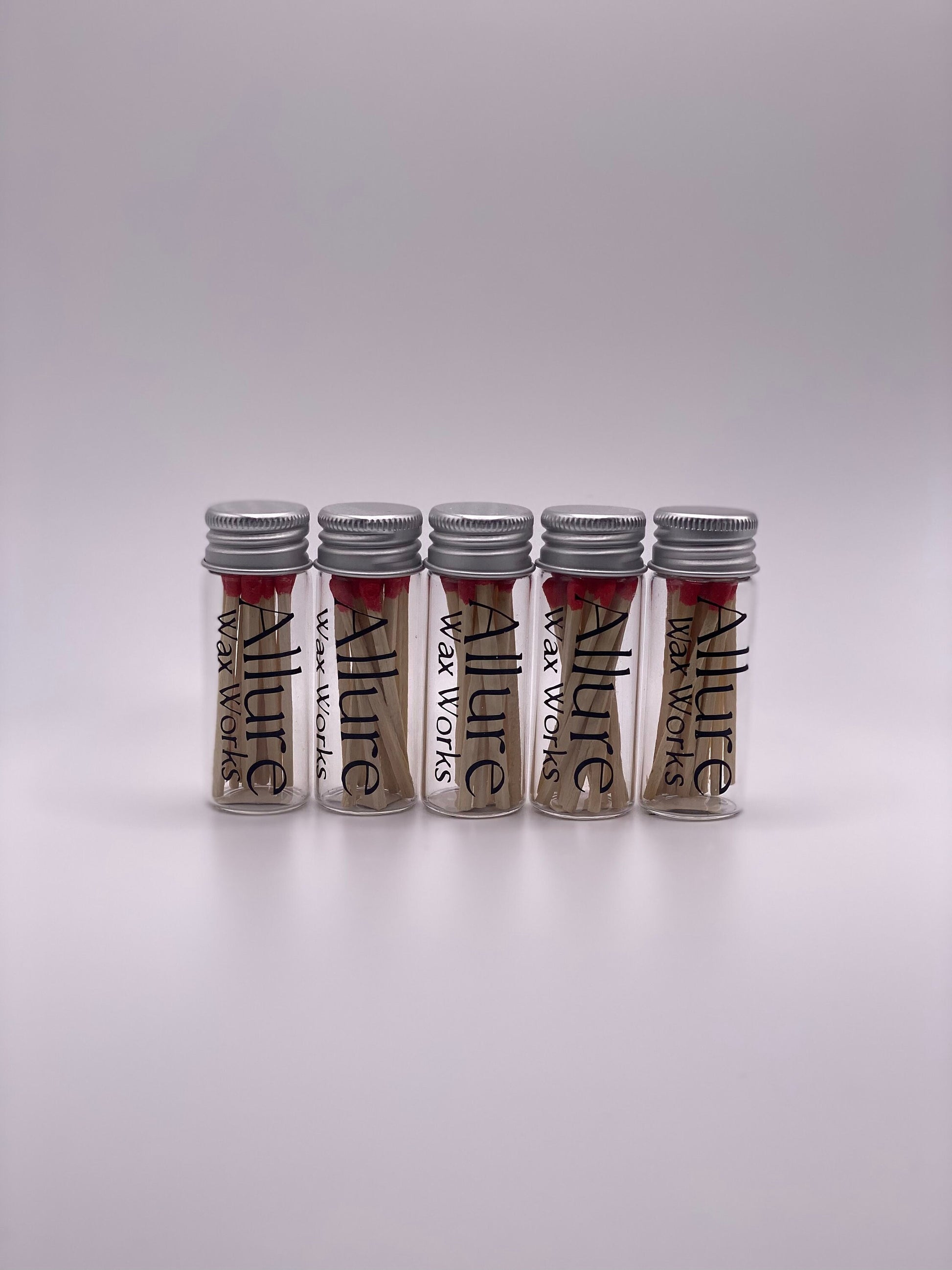Mini Apothecary Matchstick Bottles