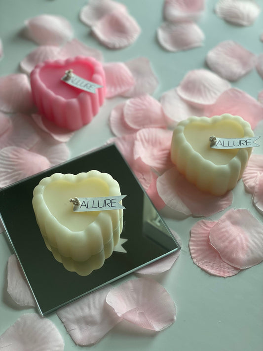 Heart Cake Candle