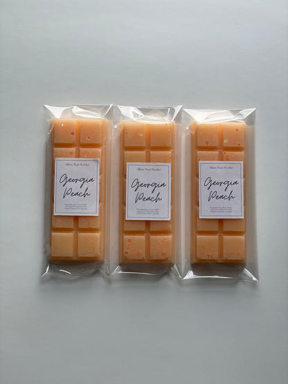 Georgia Peach Snap Bar Wax Melts