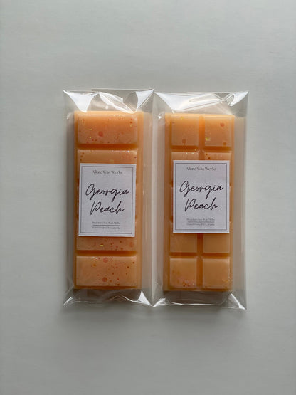 Georgia Peach Snap Bar Wax Melts