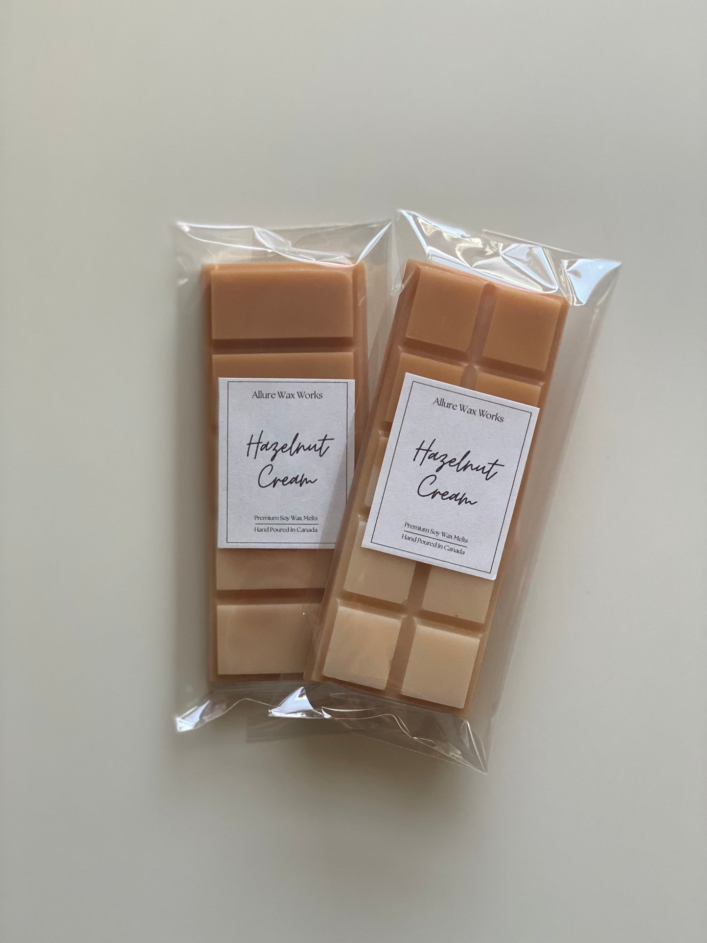 Hazelnut Cream Snap Bar Wax Melts