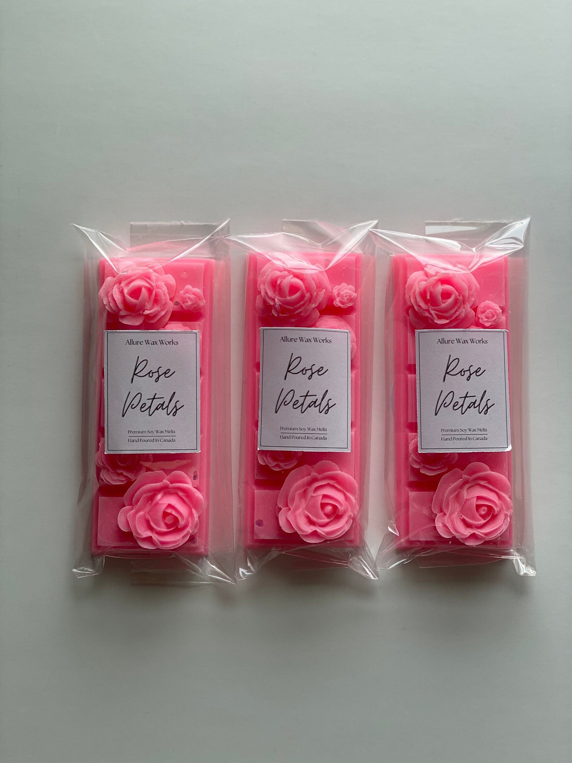 Rose Petals Snap Bar Wax Melts