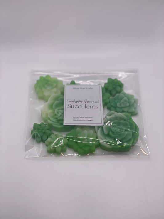 Eucalyptus Spearmint Succulents Wax Melts