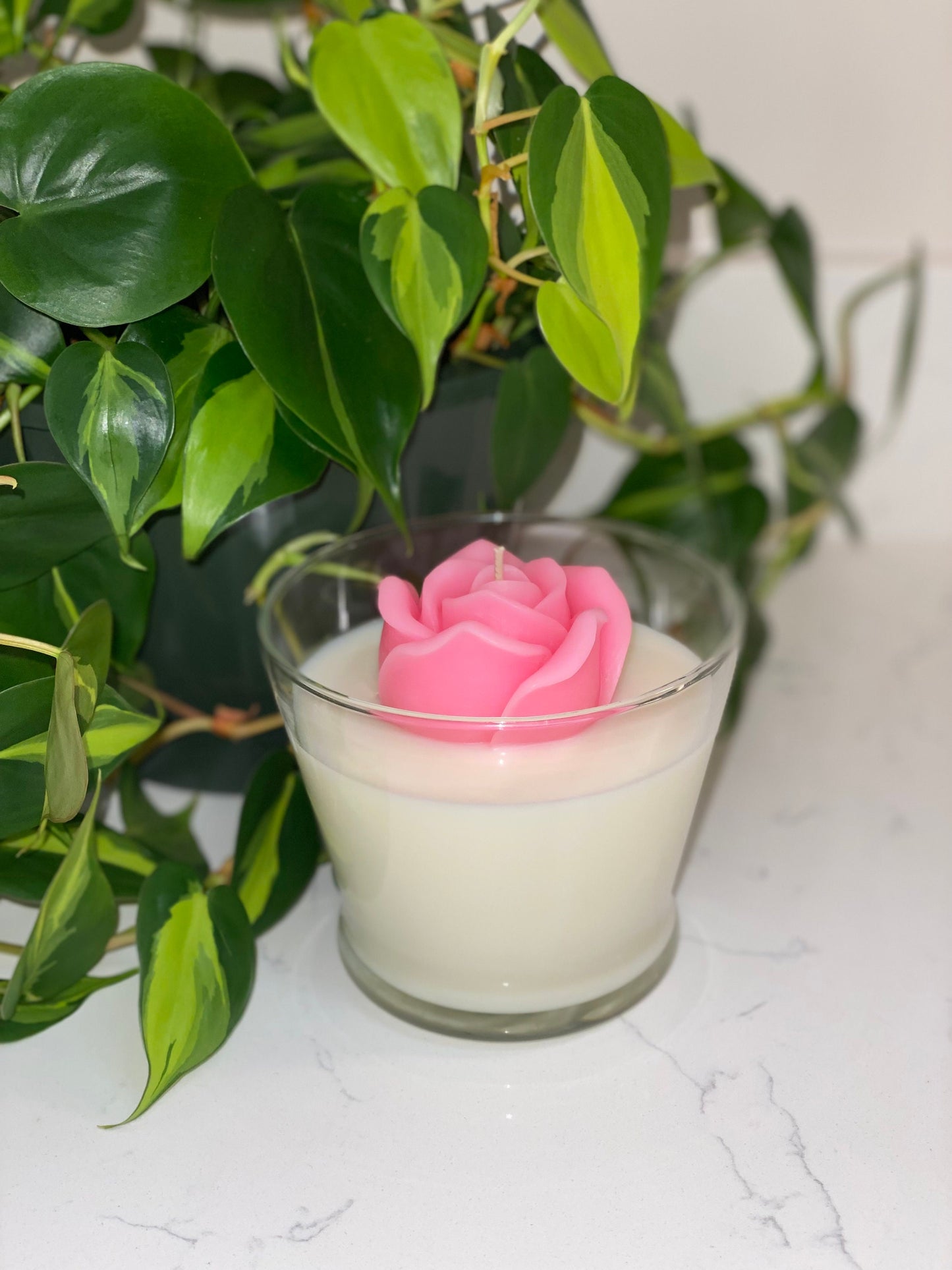 Rose Blossom Boom Candle | Rose Shaped All Natural Soy Candle