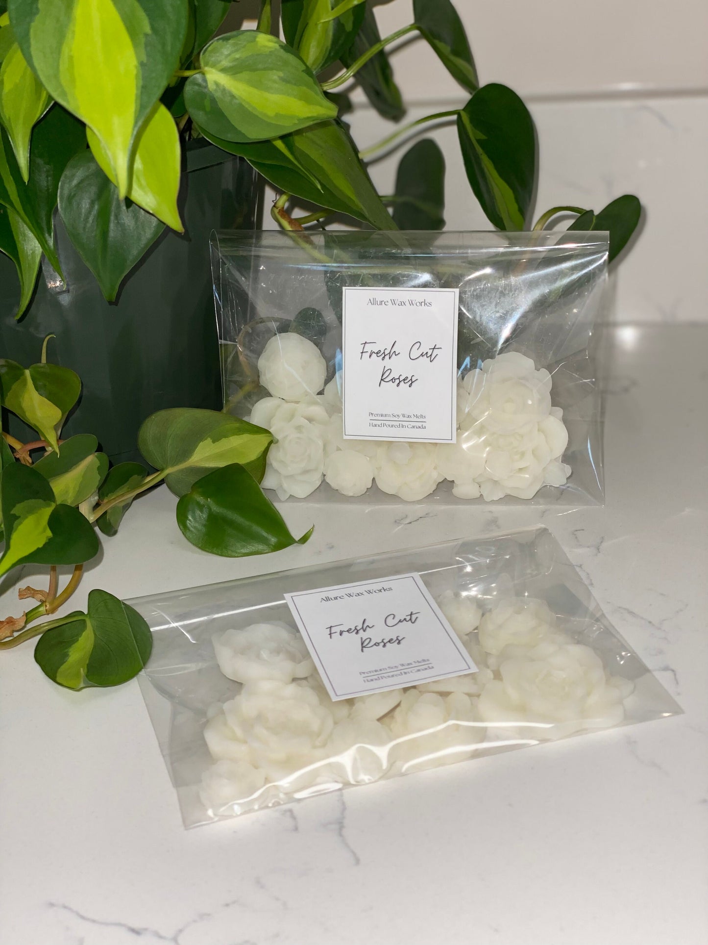 Fresh Cut Roses All Natural Soy Wax Melts | Rose Flower Shape Premium Wax Melts