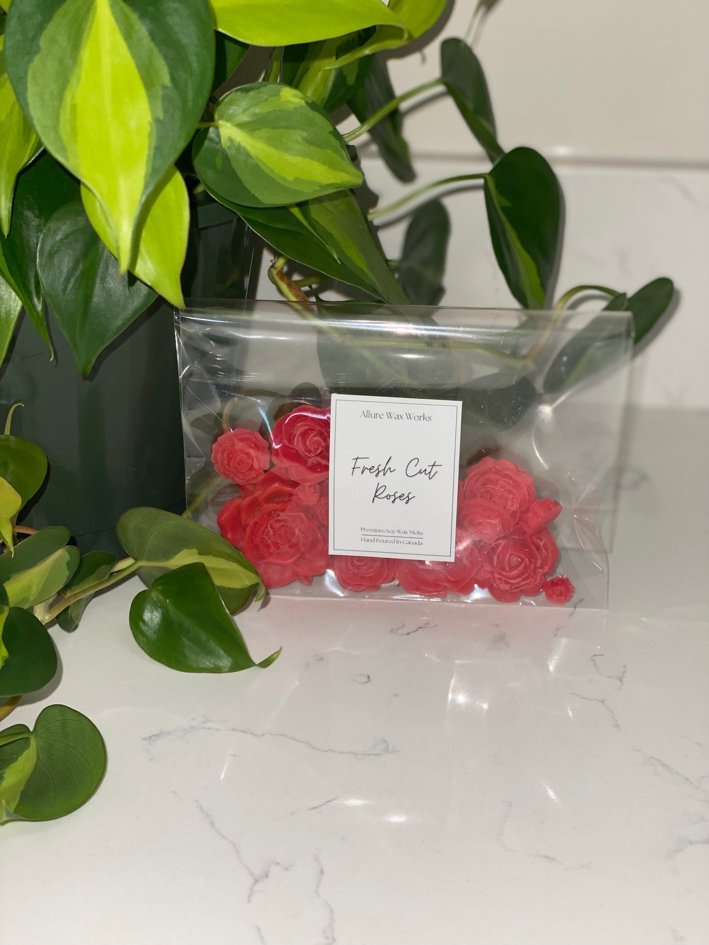 Fresh Cut Roses All Natural Soy Wax Melts | Rose Flower Shape Premium Wax Melts