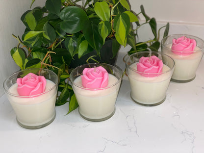 Rose Blossom Boom Candle | Rose Shaped All Natural Soy Candle