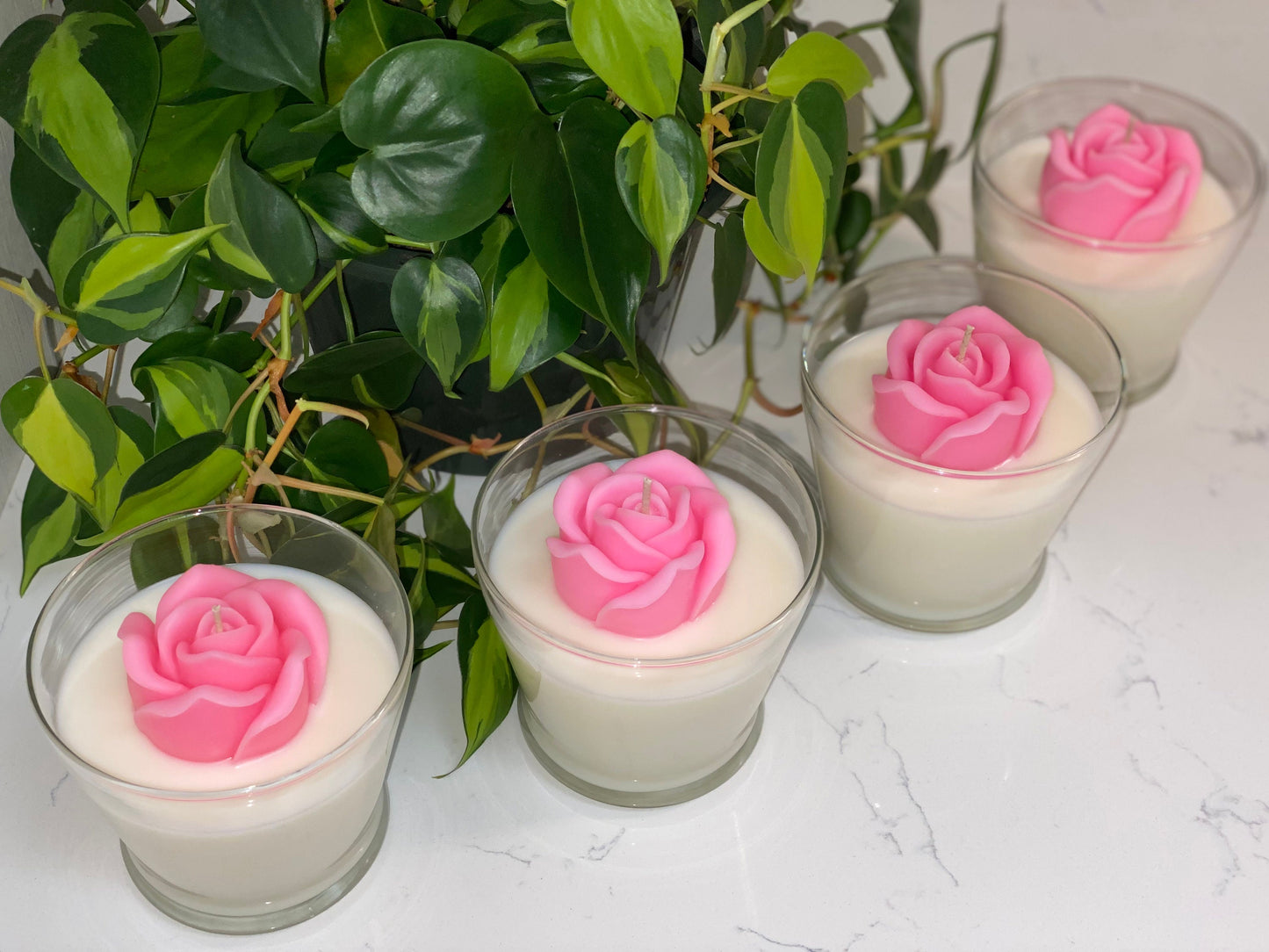 Rose Blossom Boom Candle | Rose Shaped All Natural Soy Candle