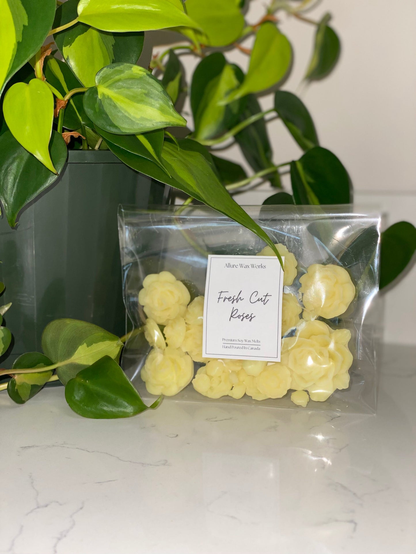 Fresh Cut Roses All Natural Soy Wax Melts | Rose Flower Shape Premium Wax Melts