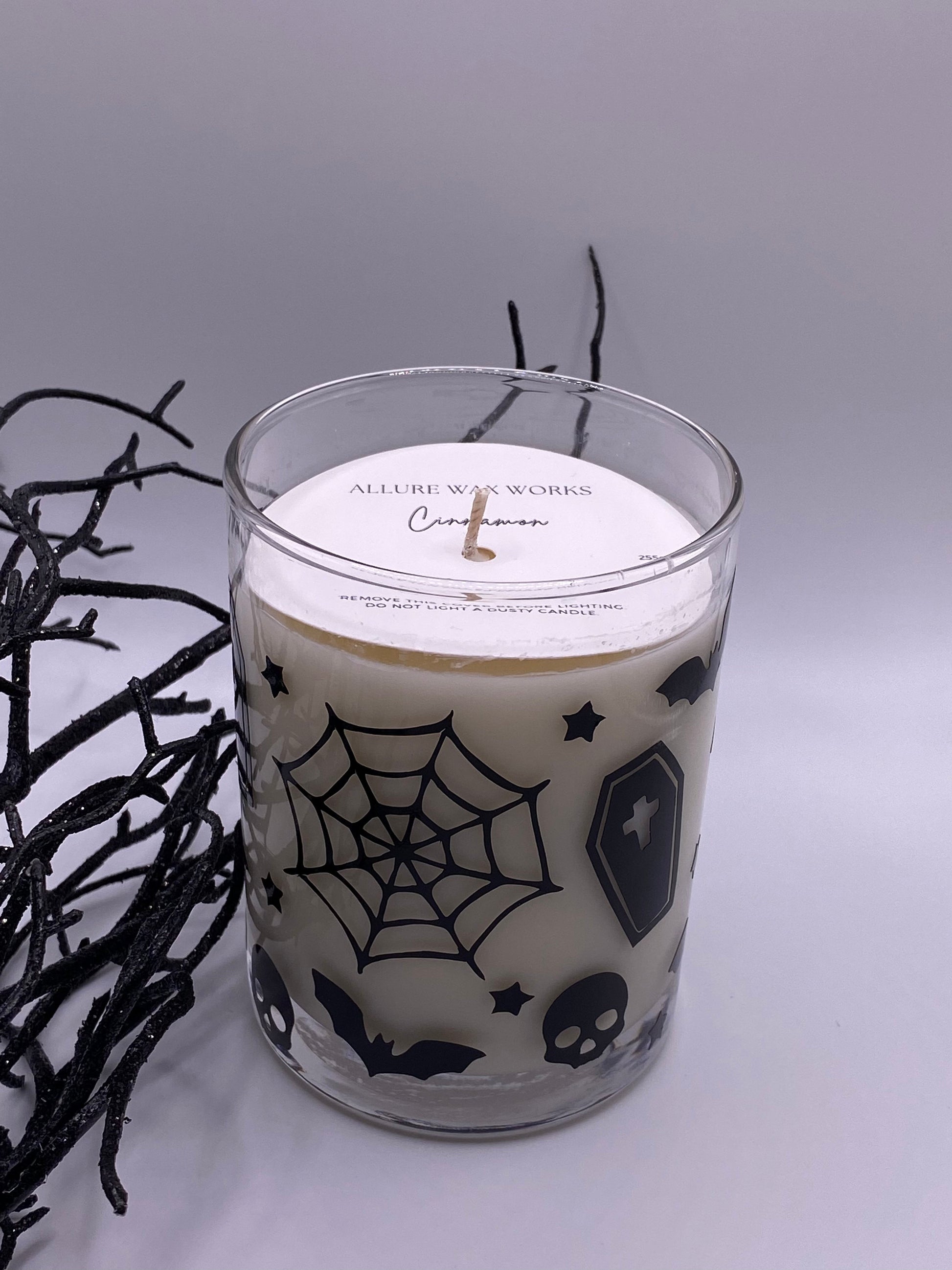 Halloween All Natural Soy Candles 9 oz. | Spooky Season Organic Decorative Candle