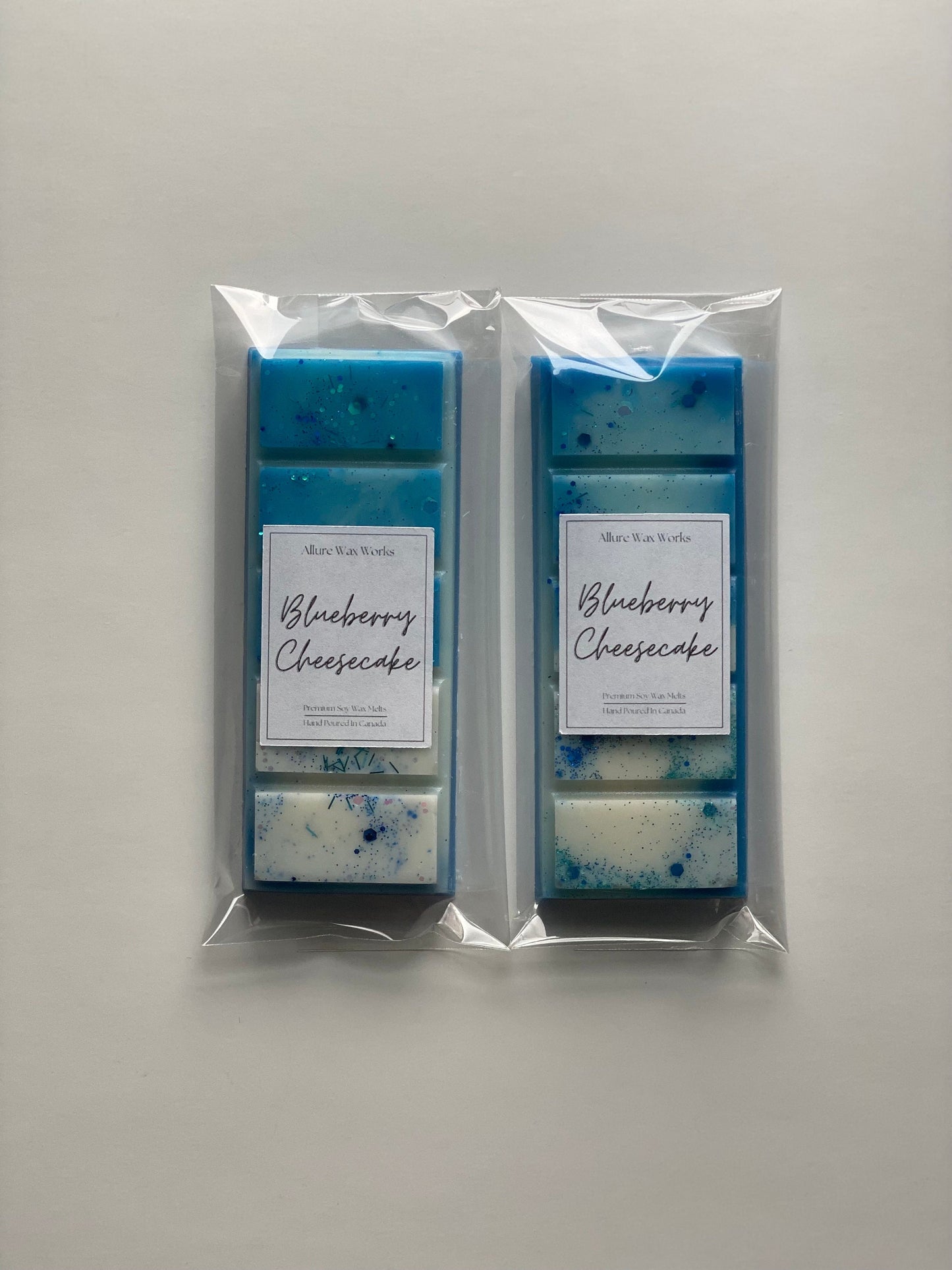 Blueberry Cheesecake All Natural Soy Snapbar Wax Melts | Blueberry Cheesecake Bakery Scented Premium Snap Bar Wax Melts